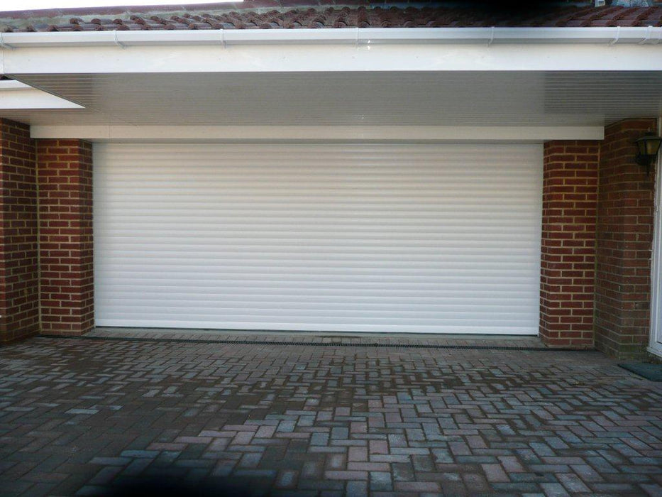 Electric Aluminium Garage Roller Shutter (Insulated) - Britannia Retail