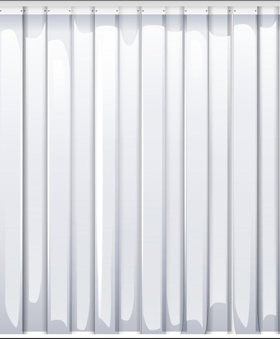 Antibacterial PVC CURTAINS KIT 200MM X 2MM - Britannia Retail
