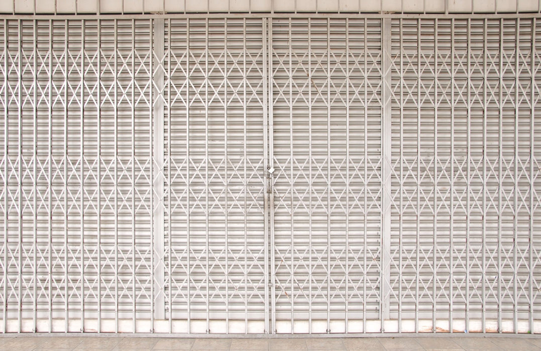 Concertina Retractable Security Grilles - Britannia Retail