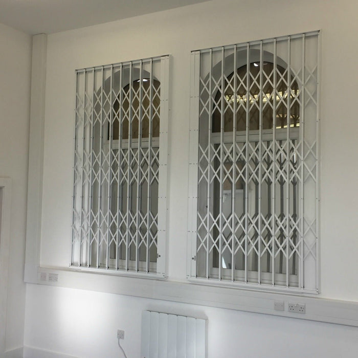 Concertina Retractable Security Grilles - Britannia Retail