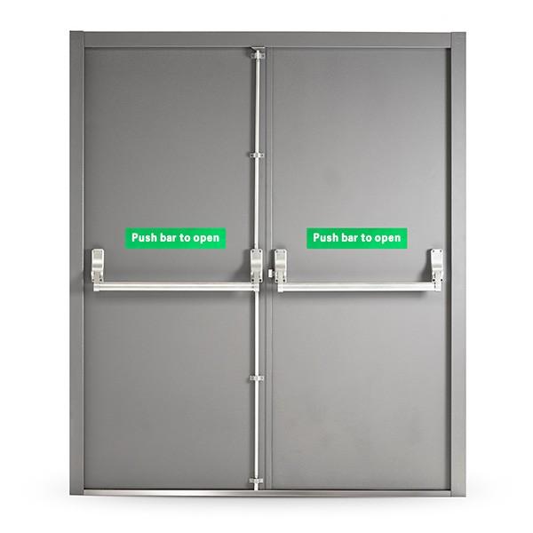 Double Fire Exit Security Door - Britannia Retail