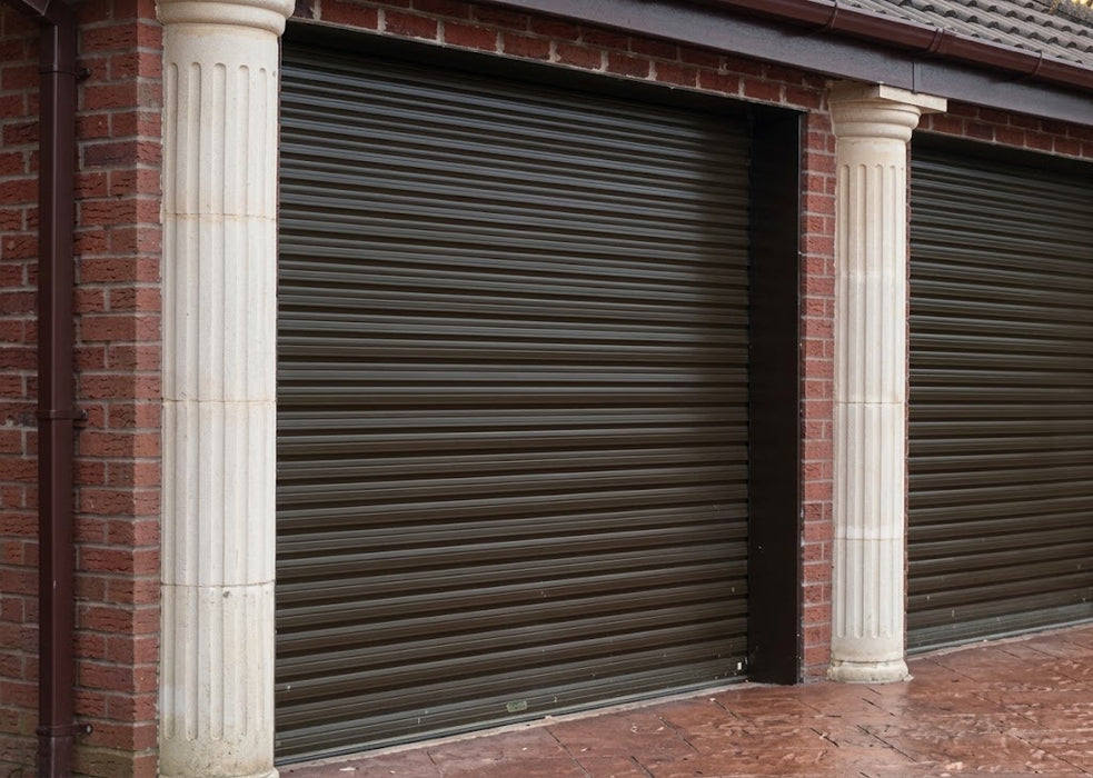 Steel Garage Roller Shutter (Electric)