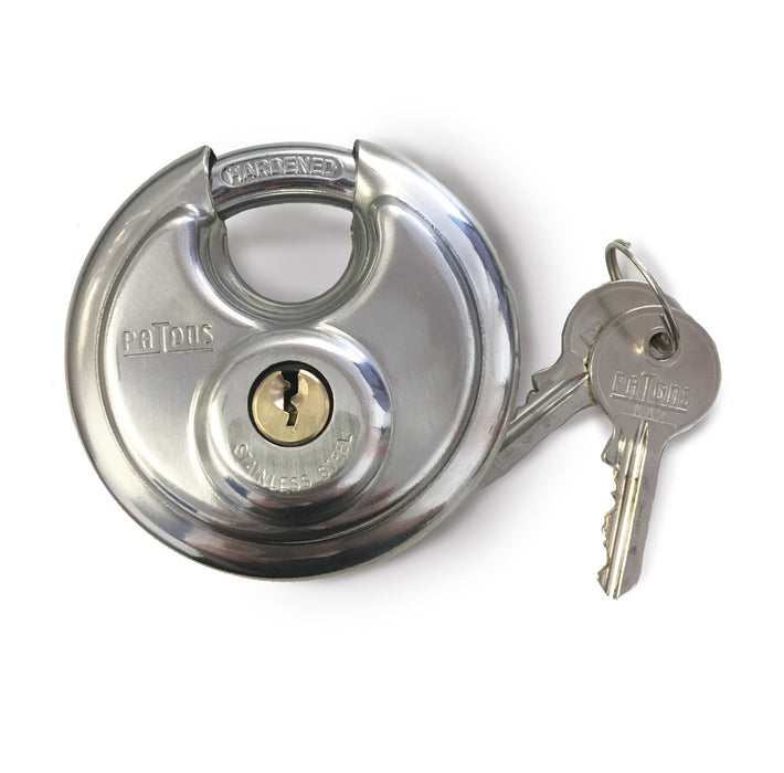 90 mm Steel Disk Padlock - Britannia Retail 