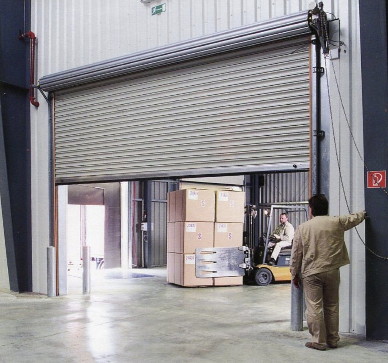 Key Operation Shutter Steel Roller Shutter (Chain-Operation) | Britannia Retail — Britannia ...
