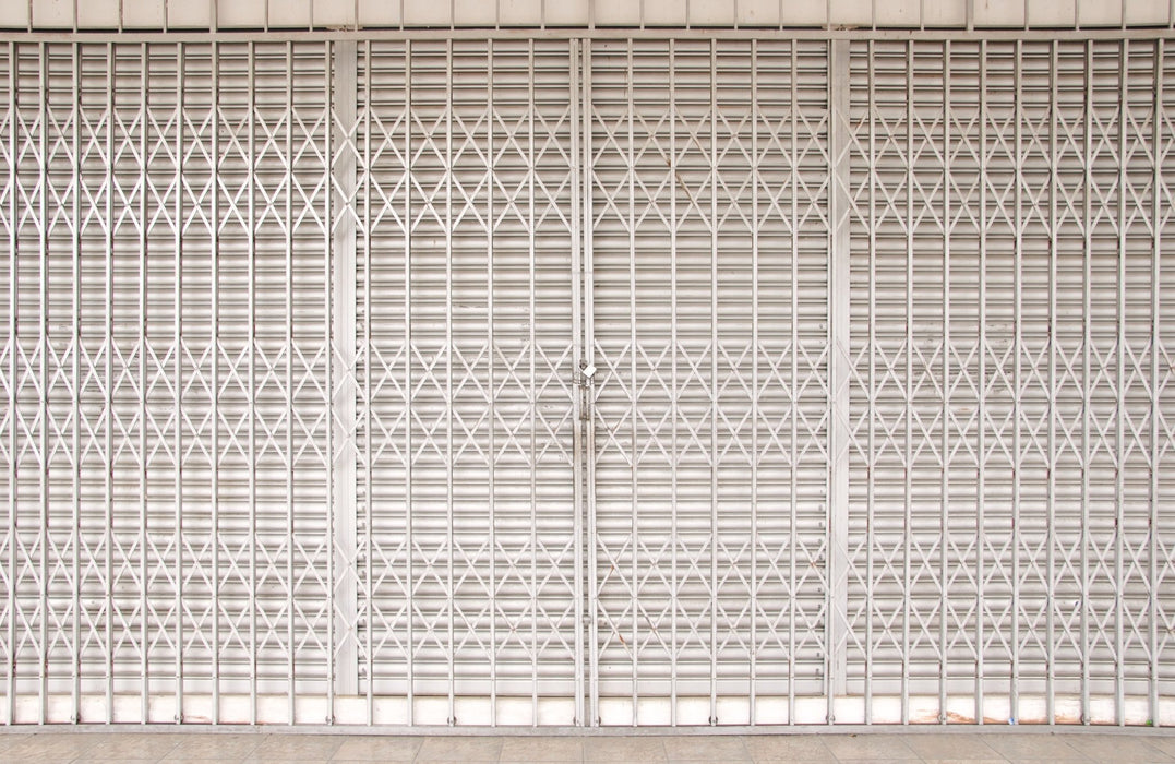 Concertina Retractable Security Grilles - Britannia Retail 