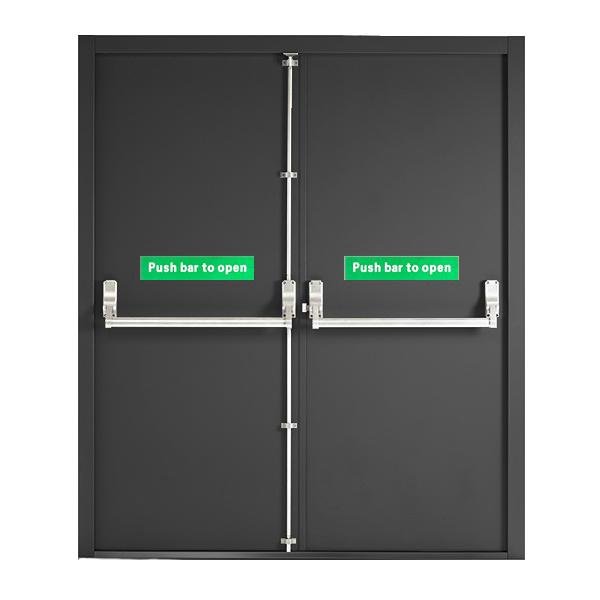 Double Fire Exit Security Door - Britannia Retail 