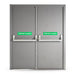 Double Fire Exit Security Door - Britannia Retail 