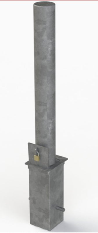 Removable Metal Posts Industrial Heavy Duty Removable Post — Britannia Retail