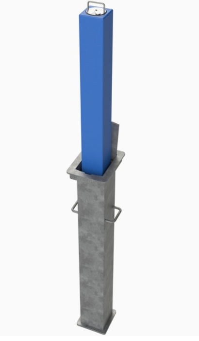 Industrial heavy Duty Telescopic Ram Posts - Britannia Retail 