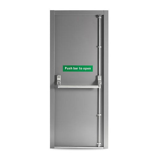 SINGLE FIRE SECURITY DOOR - Britannia Retail 