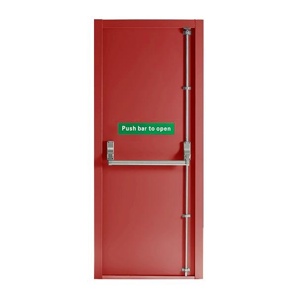 Bitcon Doors Fire Exit Security Door (Single) | Britannia Retail — Britannia Retail